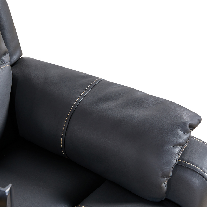 CloudFloat Recliner Chair with Heat and Massage, 139 Degree True Zero Gravity, with Heat and Massage Faux Leather Black (FREE Eye Massager)