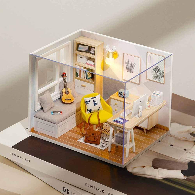 DIY Wooden Dollhouse Kit Plus Dust Proof (Add 1 per Order)