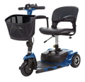 Vive 3 Wheel Mobility Scooter for Adults - Electric Long Range Powered Wheelchair (FREE Seat Cushion with Strap)